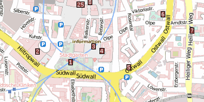 Altes Stadthaus  Dortmund Stadtplan