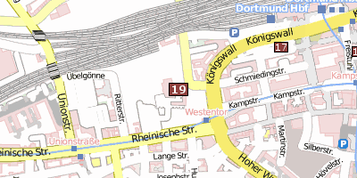 Stadtplan Dortmunder U