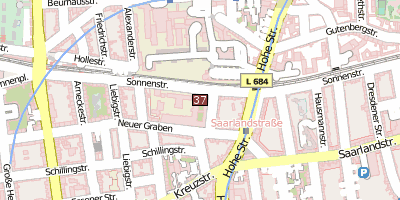 Stadtplan Fachhochschule Dortmund