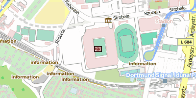 Signal Iduna Park Stadtplan