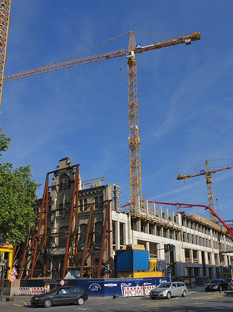 Foto Baustelle auf der Kreuzung Komödienstraße Tunisstraße