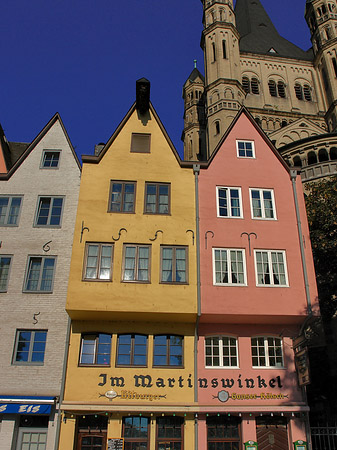 Foto Fischmarkt vor Groß St.Martin - Köln