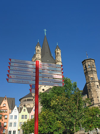 Fotos Schild vor Groß St.Martin