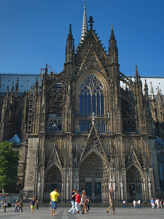 Foto Dreikönigenportal am Kölner Dom