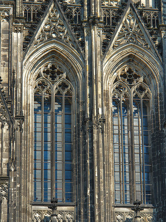 Fenster des Kölner Doms Fotos