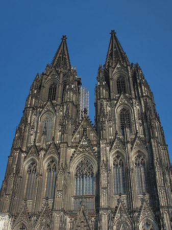 Foto Südwestseite des Kölner Doms - Köln