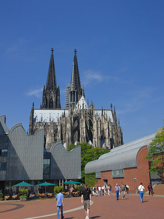 Foto Weg zum Kölner Dom