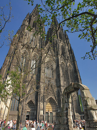 Foto Westfassade des Kölner Doms - Köln