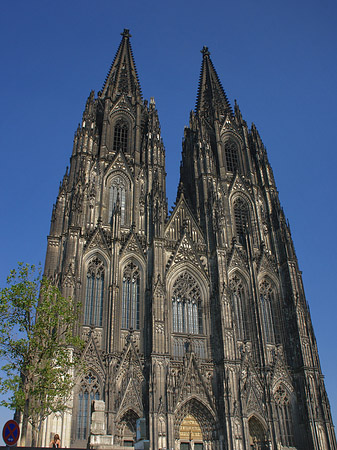 Foto Menschen beim Kölner Dom