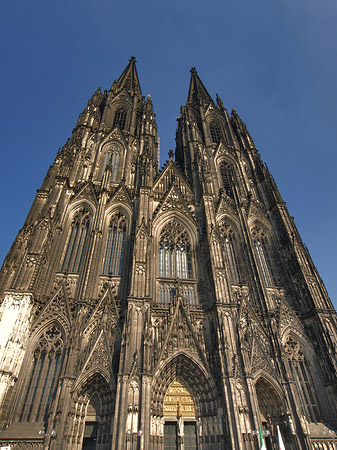 Foto Westfassade des Kölner Doms