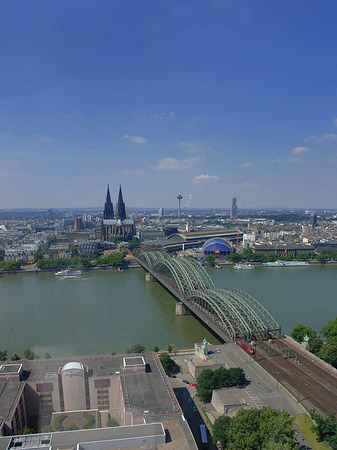 Fotos Hohenzollernbrücke und Kölner Dom | Köln