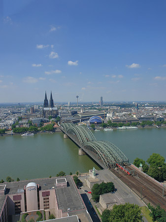 Fotos Hohenzollernbrücke und Kölner Dom | Köln