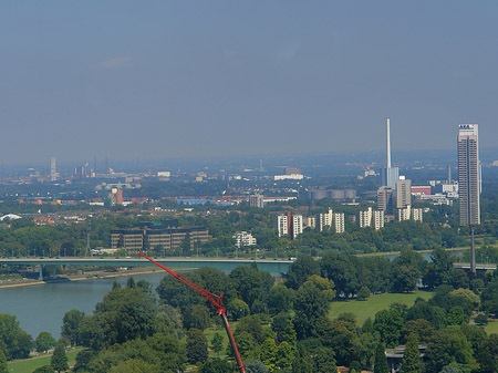 Blick über Rhein Fotos