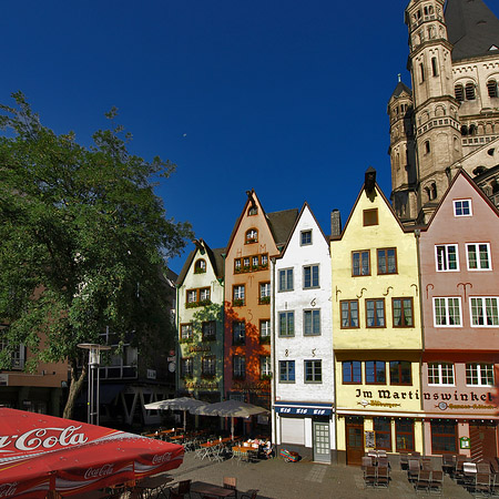 Groß St Martin hinter Fischmarkt Foto 