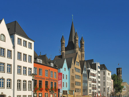 Foto Groß St Martin hinter Fischmarkt - Köln