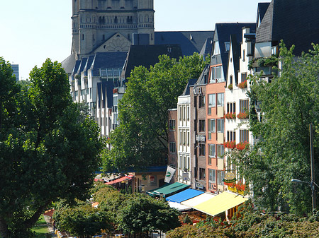 Groß St Martin mit Hotel Fotos