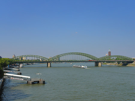 Foto Hohenzollernbrücke - Köln