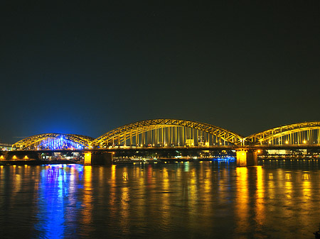 Foto Hohenzollernbrücke - Köln