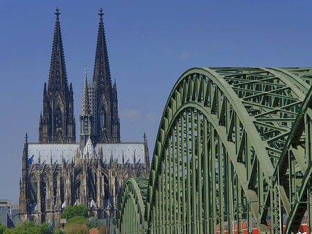 Fotos Hohenzollernbrücke beim Kölner Dom