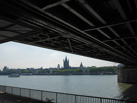 Fotos unter der Hohenzollernbrücke | Köln