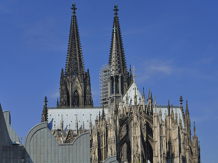 Dächer vor dem Kölner Dom Fotos