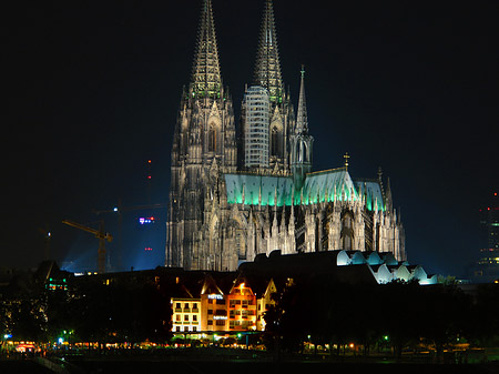 Foto Kölner Dom bei Nacht