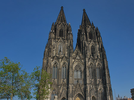 Foto Nordwestansicht des Kölner Doms - Köln