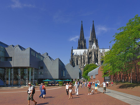 Weg zum Kölner Dom Foto 