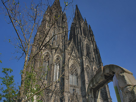 Westfassade des Kölner Doms Foto 