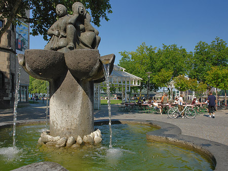 Pütz im Rheingarten Foto 