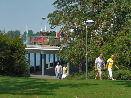 Foto Terrasse am Rheinpark - Köln